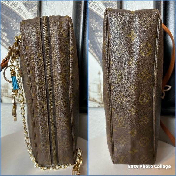 ✅#11 Authentic Louis Vuitton Monogram Crossbody Bag - Picture 7 of 14